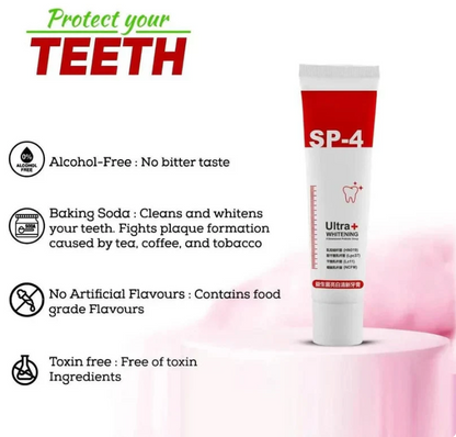 Probiotic Ultra Whitening Toothpaste Buy One Get Free!